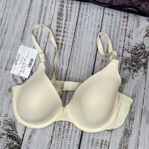 Maidenform Push-Up Underwire Bra Size 36D Style RN 15763 Yellow